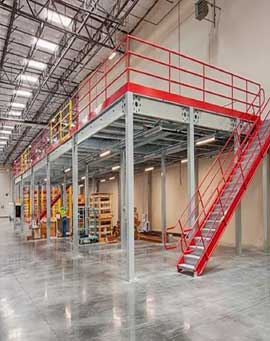 Metal Curved Staircase